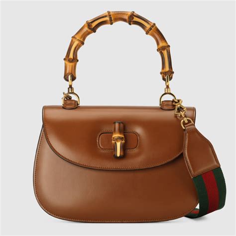 gucci bamboo bar tote|gucci bamboo 1947 price.